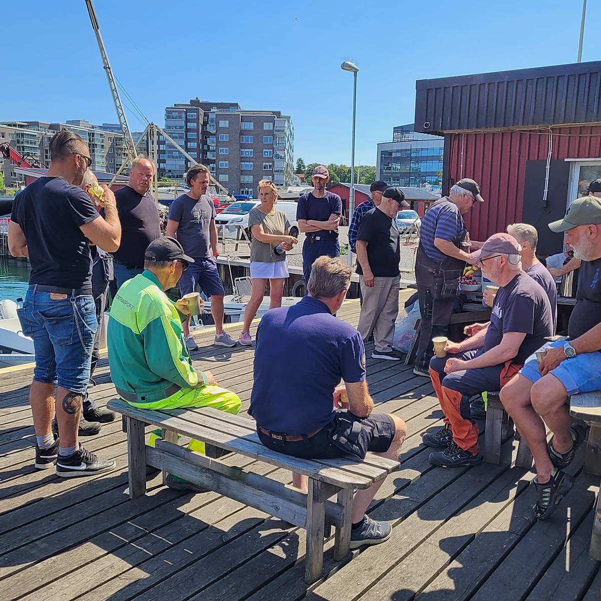Lyckad arbetsdag – vi fick massor av saker gjorda